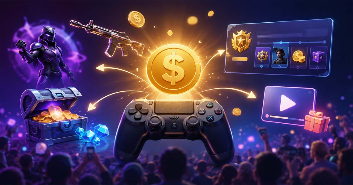 Bagaimana Sebuah Game Bisa Menghasilkan Uang Setelah Dirilis Gratis?
