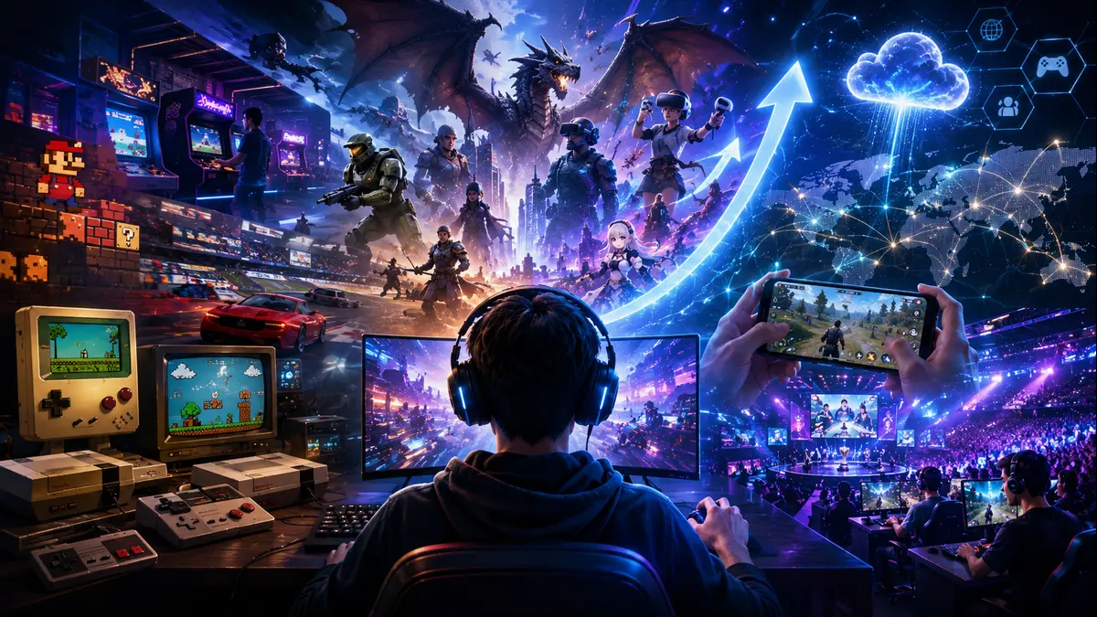 Dari Hiburan Jadi Industri Raksasa, Begini Perjalanan Dunia Game